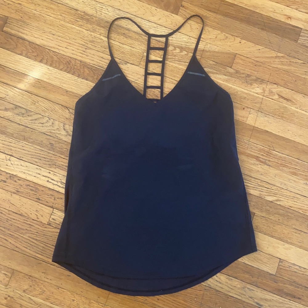 Lululemon tank, black, size 4